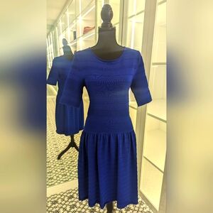 Eliza J knit short sleeve dress size L